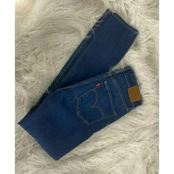 "LEVIS "MEDIUM WASH  SLIM FIT HIGH RISE SKINNY 721 JEANS  PANTS SZE: 26 - Picture 4 of 5